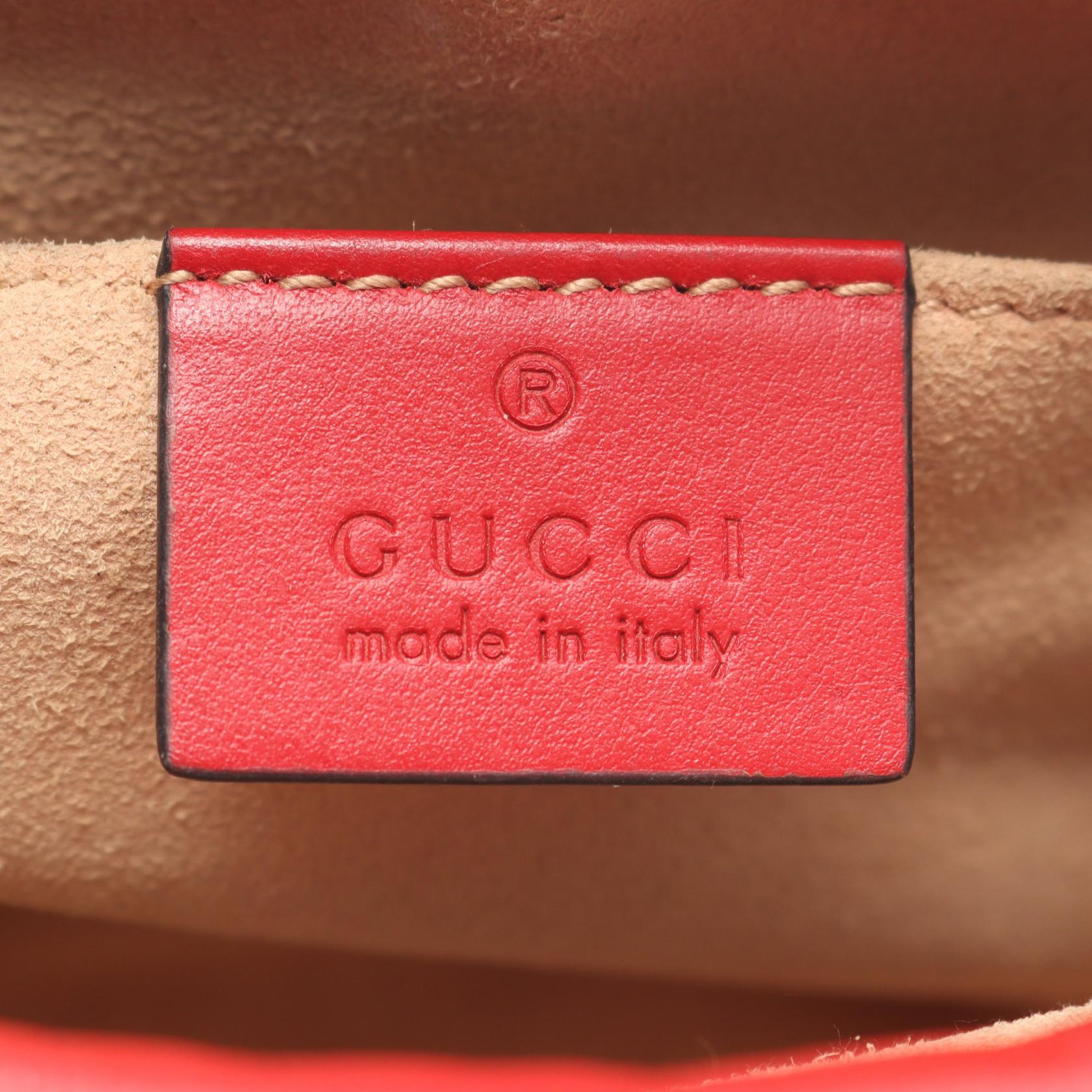 GGマーモント キルティング ミニバッグ チェーンショルダーバッグ