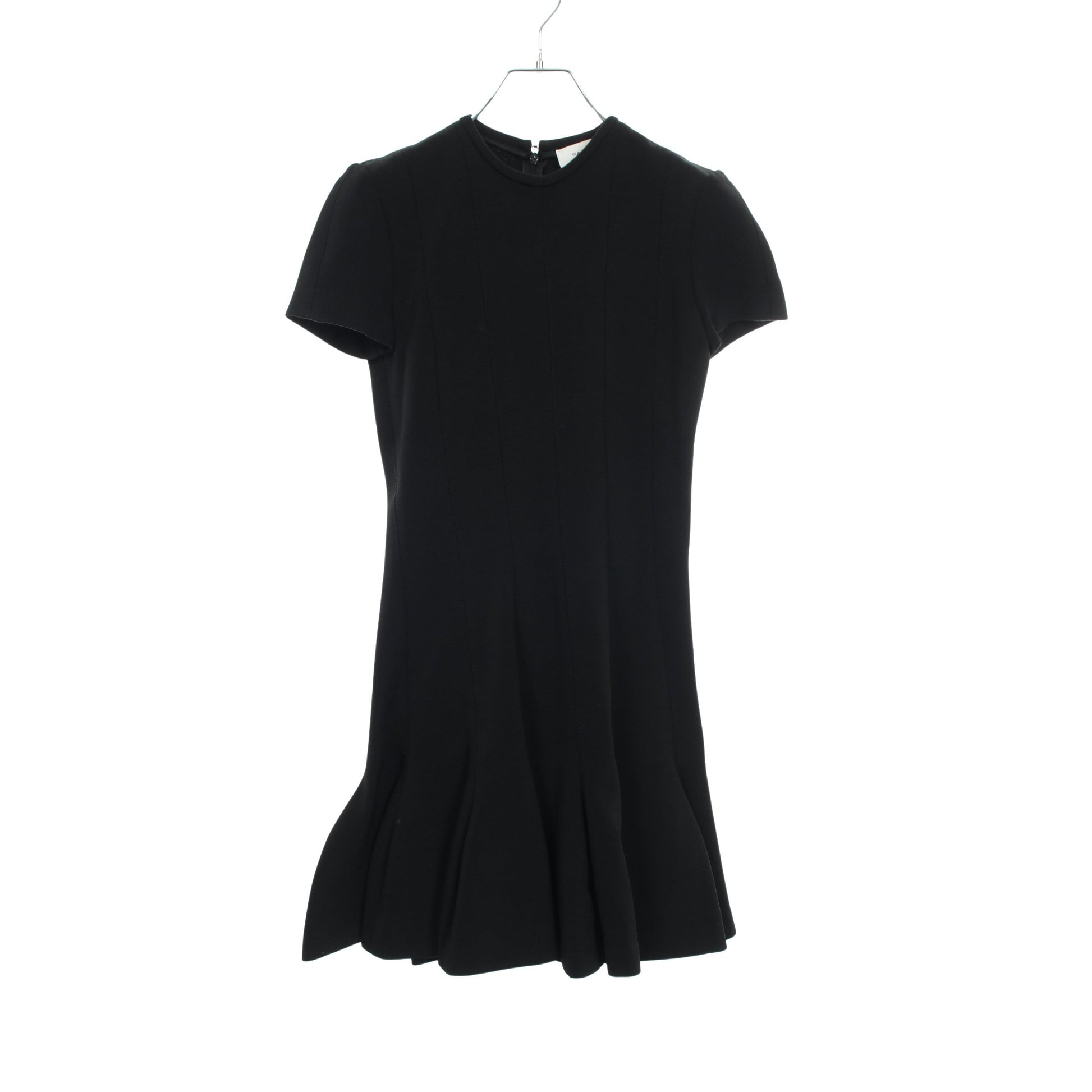 ワンピース 半袖 ビスコース ブラック カルヴェン ワンピース CARVEN