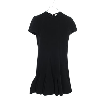 ワンピース 半袖 ビスコース ブラック カルヴェン ワンピース CARVEN