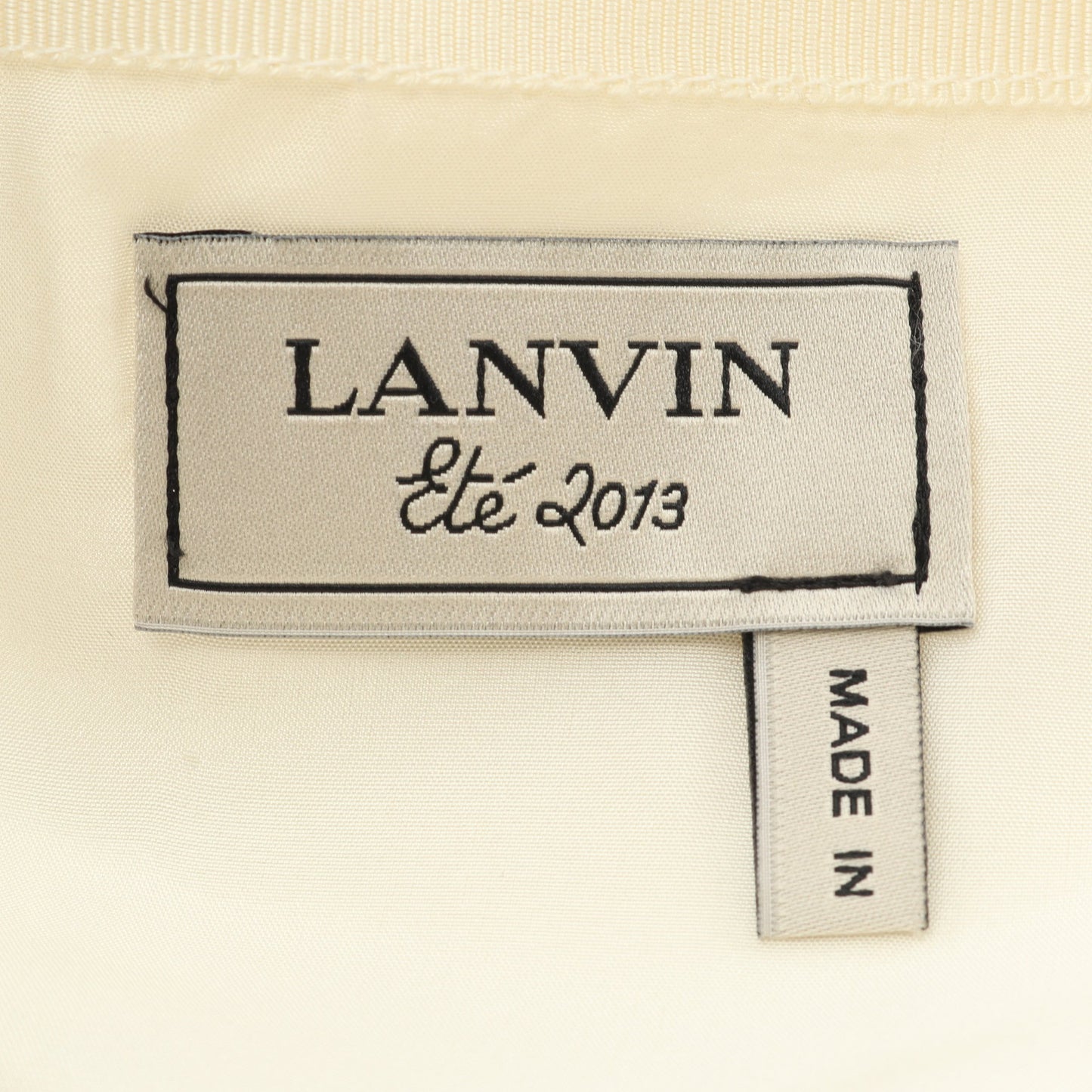 スカート アイボリー ランバン ボトムス LANVIN