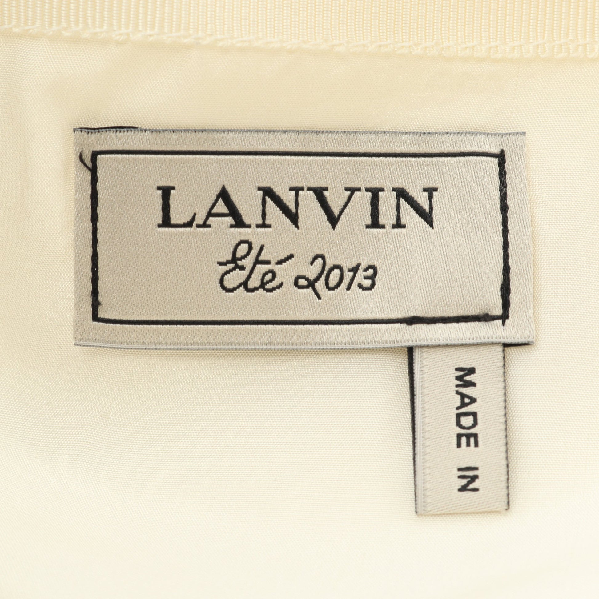 スカート アイボリー ランバン ボトムス LANVIN