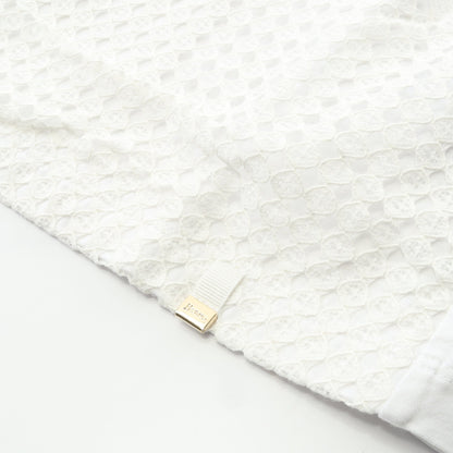 SUPERFINE COTTON JERSEY SPRING LACE Tシャツ レース コットン ホワイト ヘルノ トップス HERNO