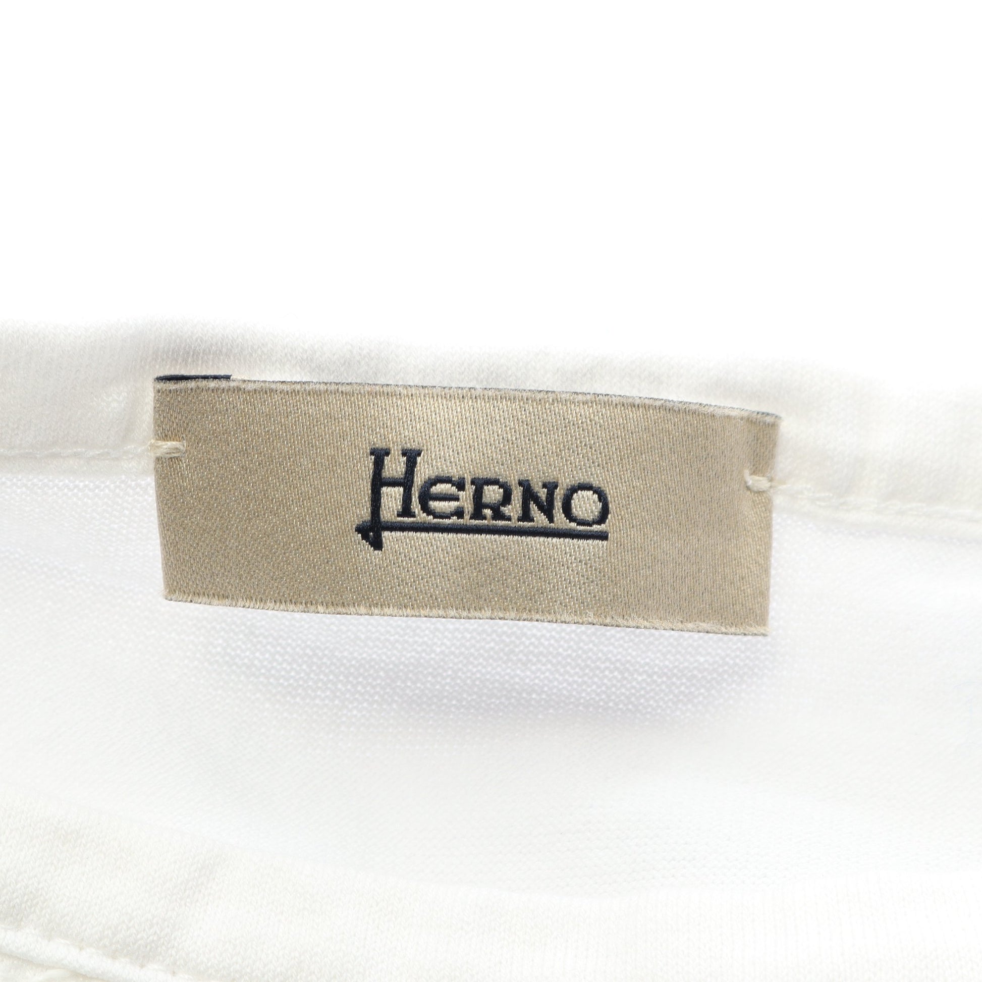 SUPERFINE COTTON JERSEY SPRING LACE Tシャツ レース コットン ホワイト ヘルノ トップス HERNO