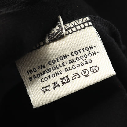 BOUCLERIE D'ATTELAGE Tシャツ クルーネック コットン ブラック エルメス トップス HERMES