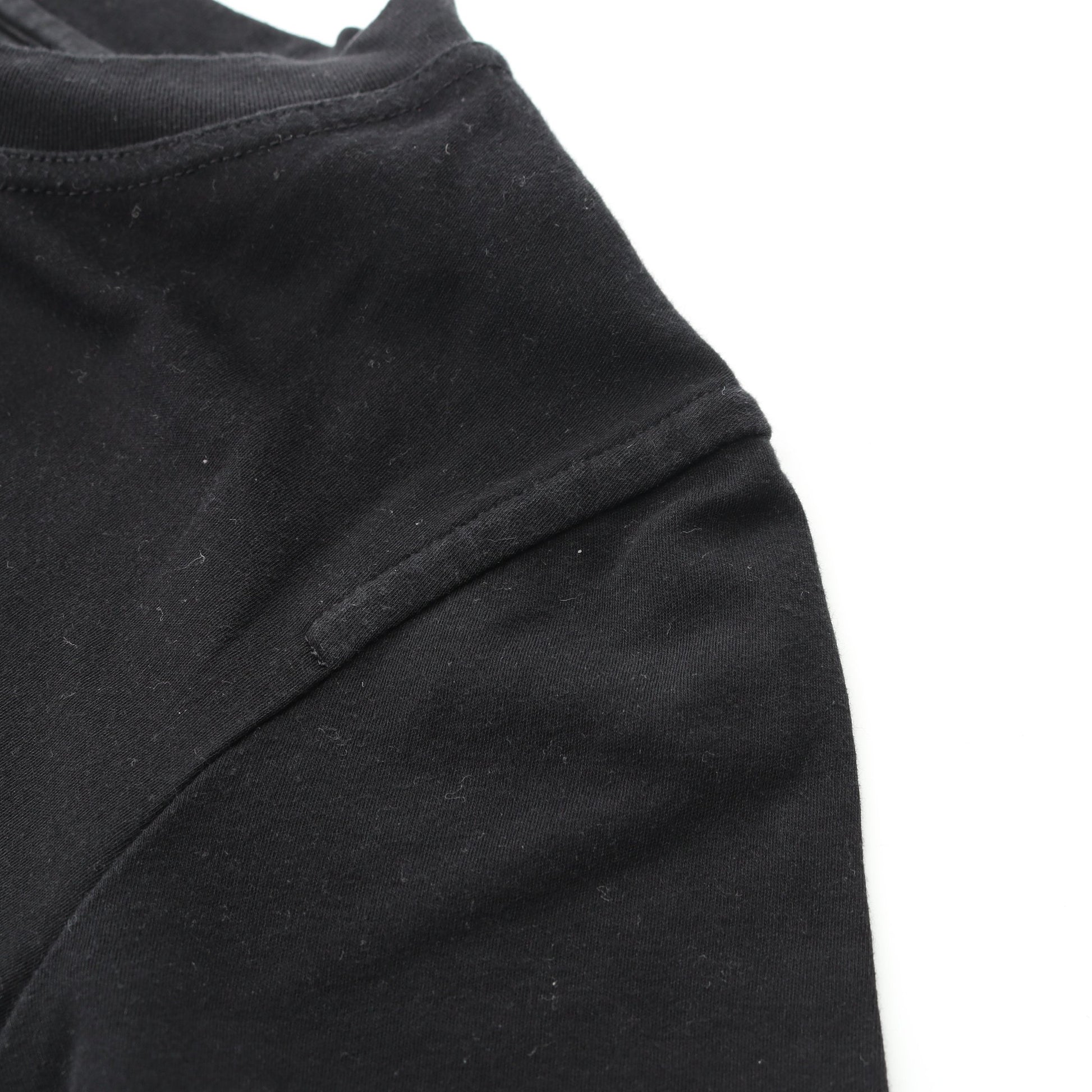 BOUCLERIE D'ATTELAGE Tシャツ クルーネック コットン ブラック エルメス トップス HERMES