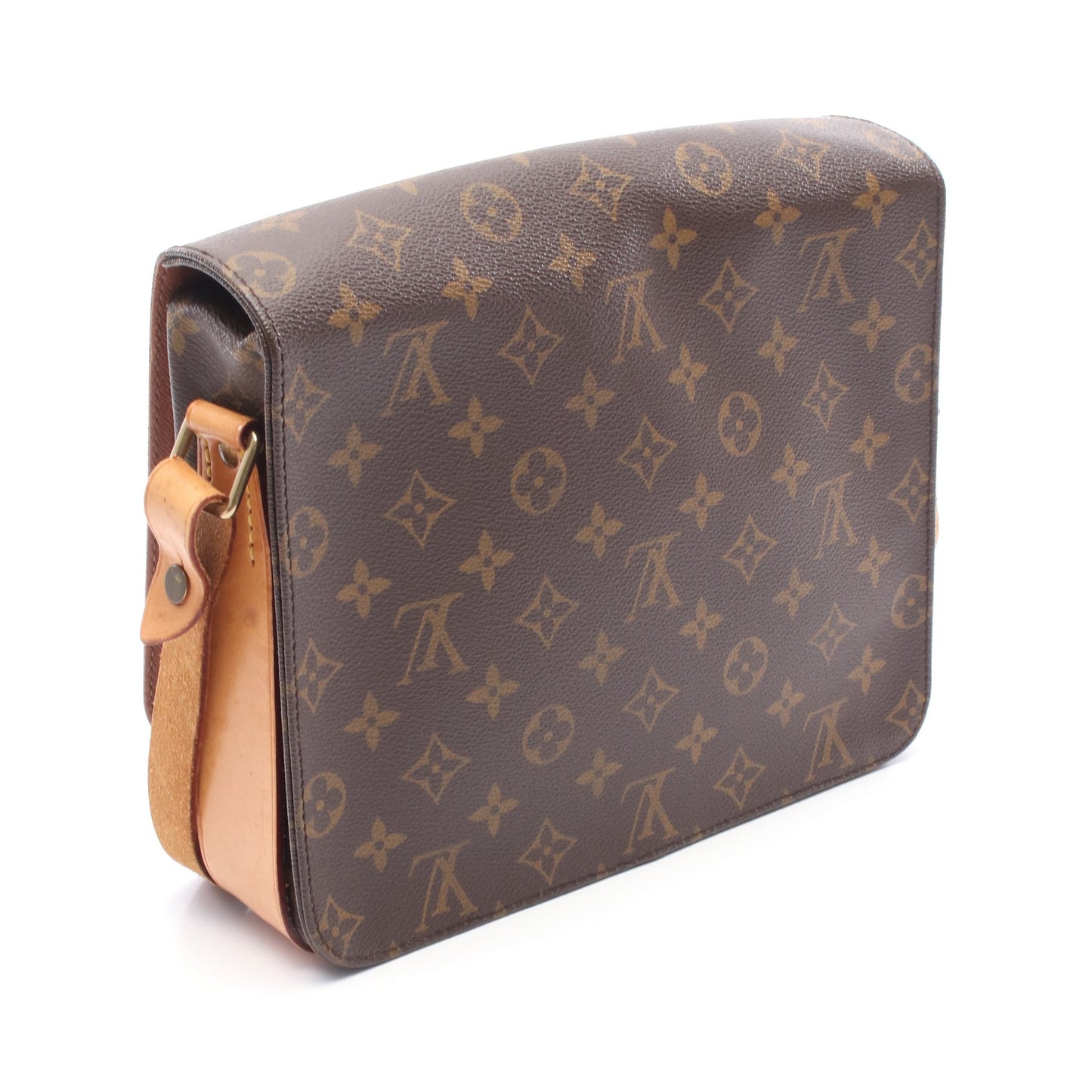カルトシエールGM モノグラム ショルダーバッグ PVC レザー ブラウン ルイヴィトン バッグ LOUIS VUITTON