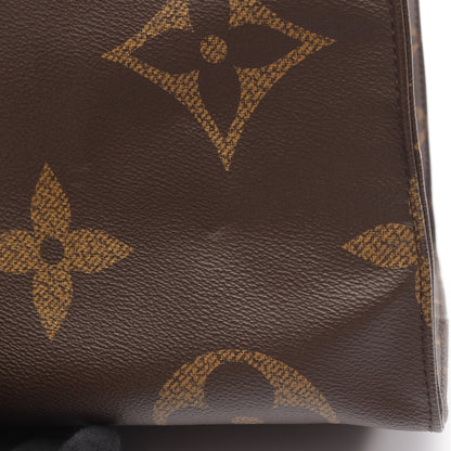 オンザゴーGM モノグラムジャイアント リバース ショルダーバッグ トートバッグ PVC ブラウン ベージュ ルイヴィトン バッグ LOUIS VUITTON