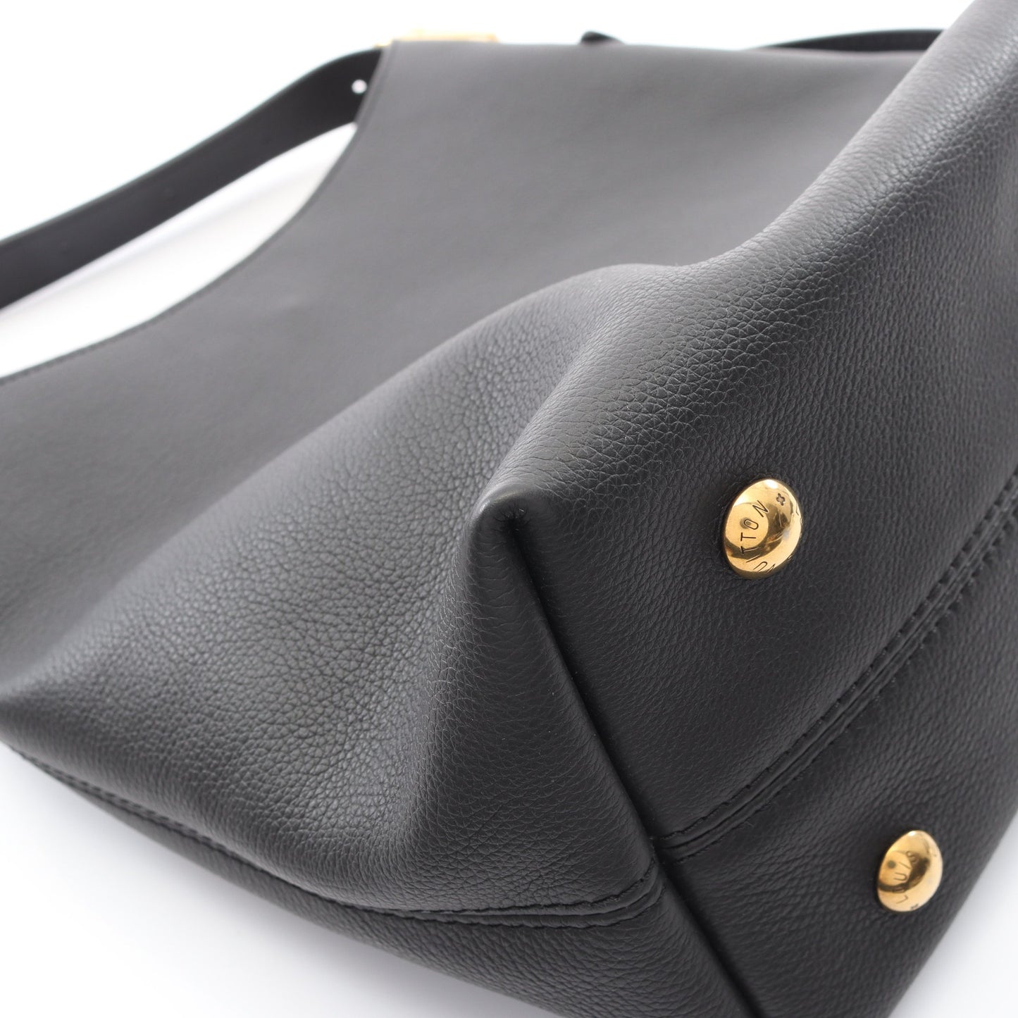 ロウキー ホーボーPM ノワール ショルダーバッグ レザー ブラック ルイヴィトン バッグ LOUIS VUITTON
