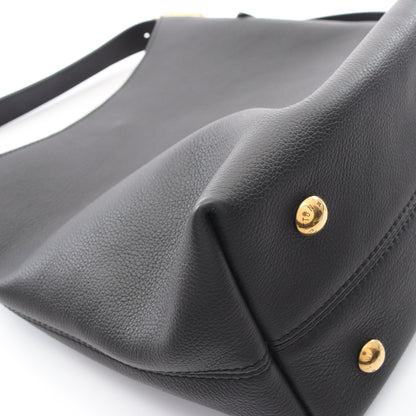 ロウキー ホーボーPM ノワール ショルダーバッグ レザー ブラック ルイヴィトン バッグ LOUIS VUITTON