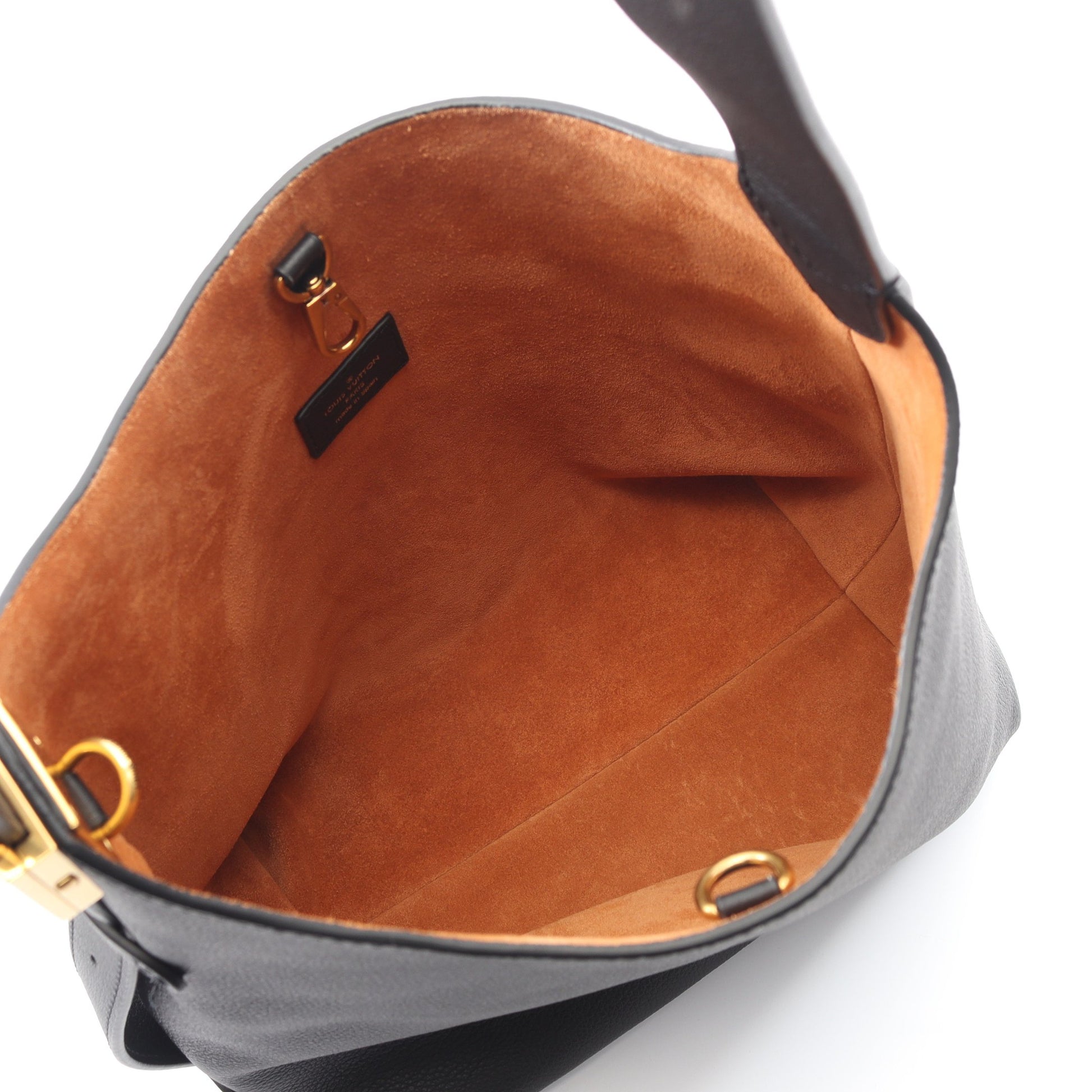 ロウキー ホーボーPM ノワール ショルダーバッグ レザー ブラック ルイヴィトン バッグ LOUIS VUITTON