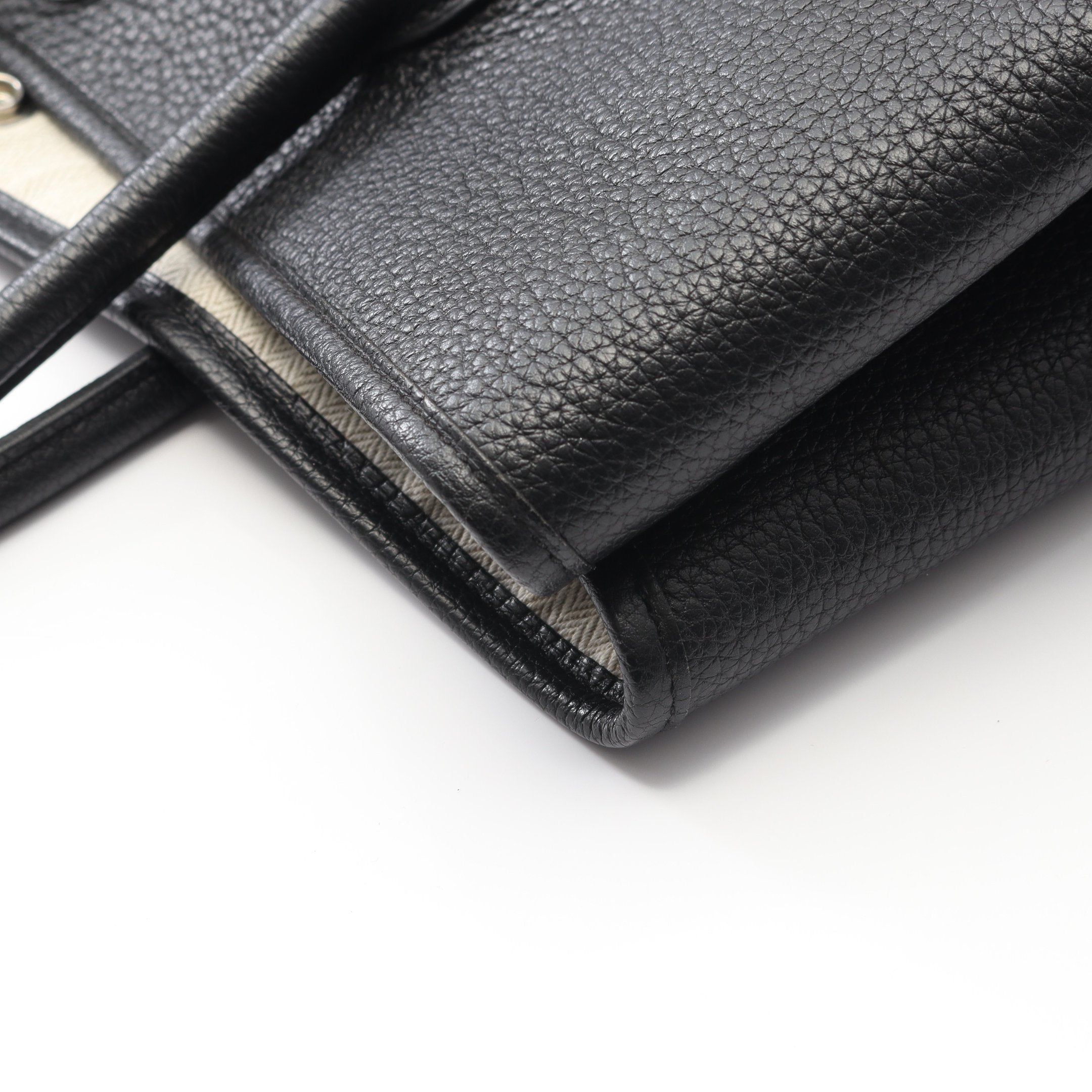 HERMES　エルメス ガーデンパーティ PM ネゴンダ ブラック □R刻印 ガーデンパーティPM ハンドバッグ トートバッグ ネゴンダ ブラック