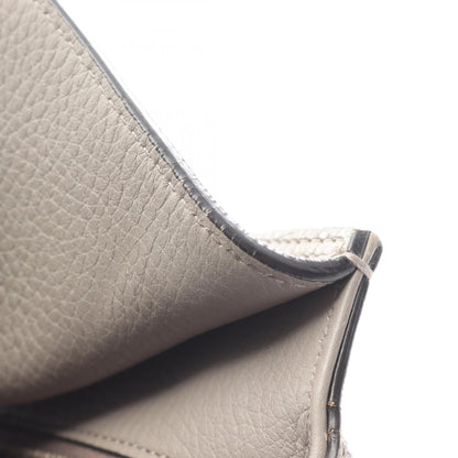 バンブー デイリー ハンドバッグ レザー ライトグレー 2WAY グッチ バッグ GUCCI