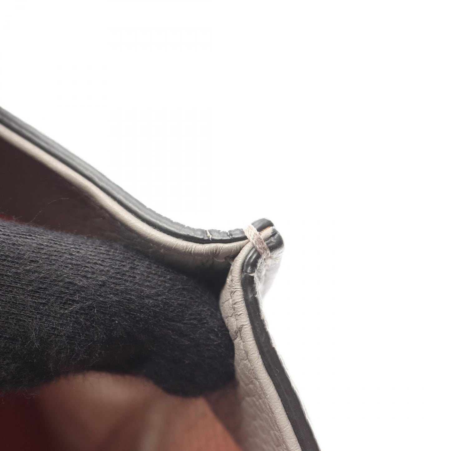 バンブー デイリー ハンドバッグ レザー ライトグレー 2WAY グッチ バッグ GUCCI