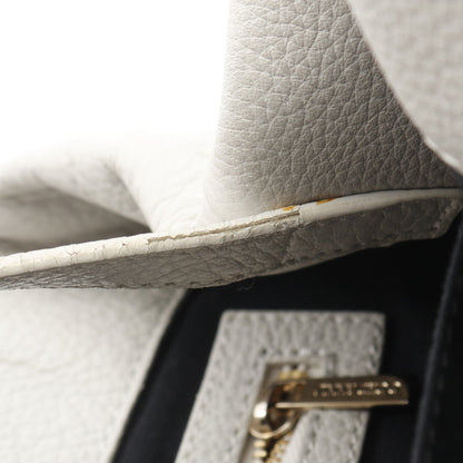 SOFIA M ソフィア スターエンボス ショルダーバッグ トートバッグ レザー オフホワイト ブラック ジミーチュウ バッグ JIMMY CHOO
