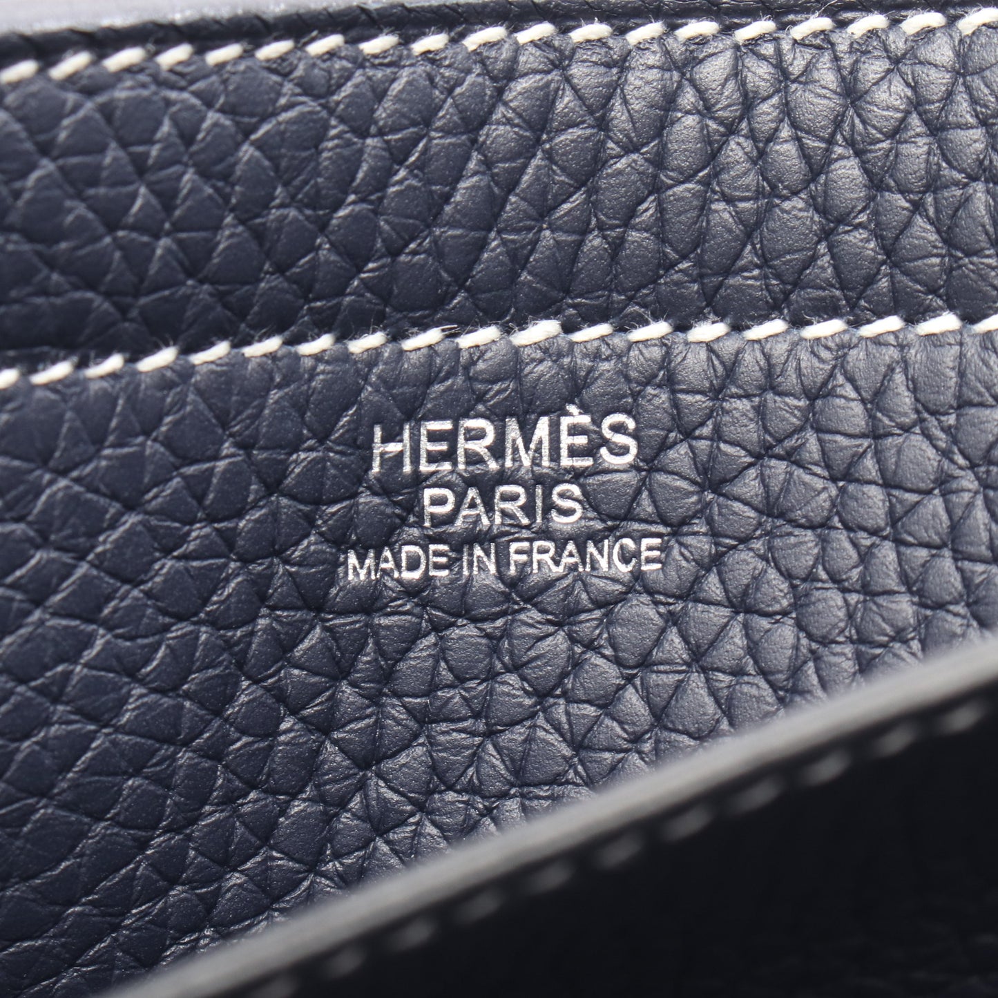 カバセリエ46 ブルーニュイ ショルダーバッグ トートバッグ トリヨンクレマンス ネイビー Z刻印 エルメス バッグ HERMES