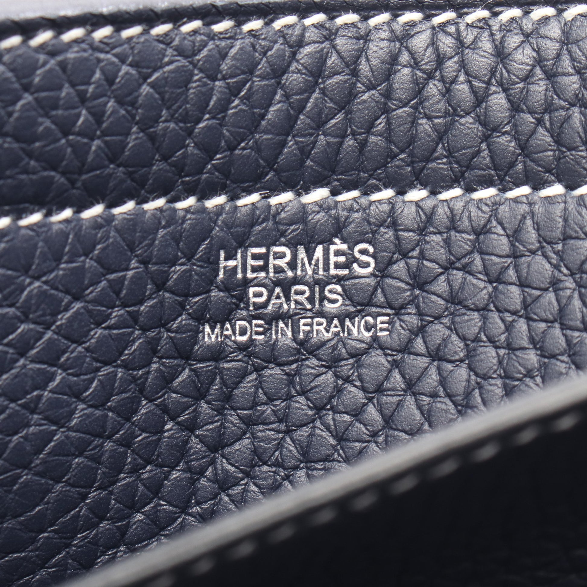 カバセリエ46 ブルーニュイ ショルダーバッグ トートバッグ トリヨンクレマンス ネイビー Z刻印 エルメス バッグ HERMES