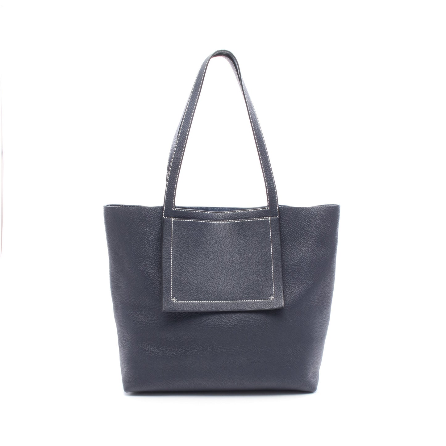 カバセリエ46 ブルーニュイ ショルダーバッグ トートバッグ トリヨンクレマンス ネイビー Z刻印 エルメス バッグ HERMES