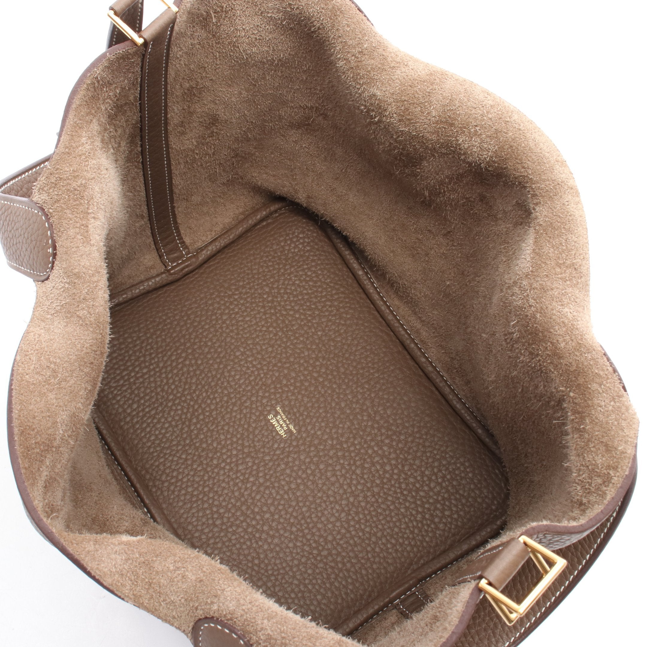 HERMES ピコタンロック MM エトゥープ D刻印 ランク A HERMÈS エルメス ピコタンロックMM エトゥープ (18) トリヨン