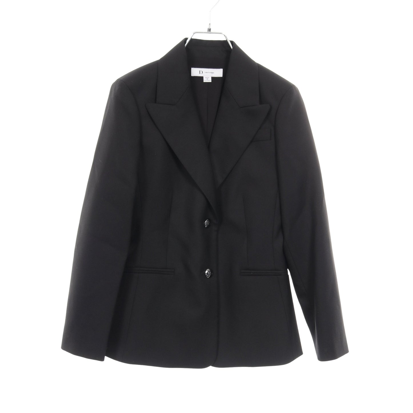 D UNIFORME テーラードジャケット ウール ブラック クリスチャンディオール アウター Christian Dior