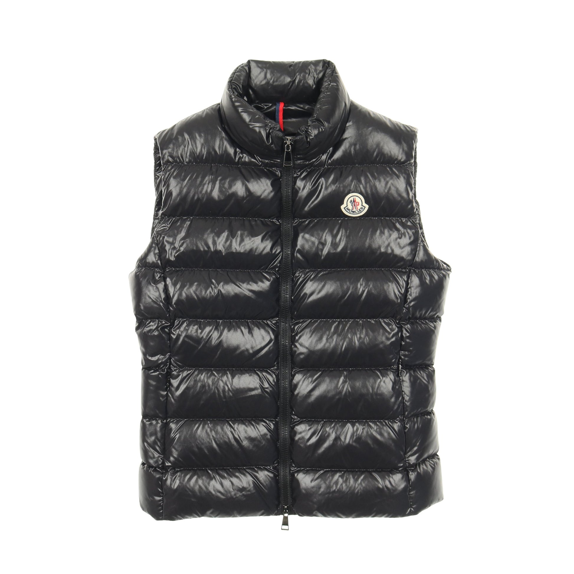 CHANY ダウンベスト ナイロン ブラック モンクレール アウター MONCLER