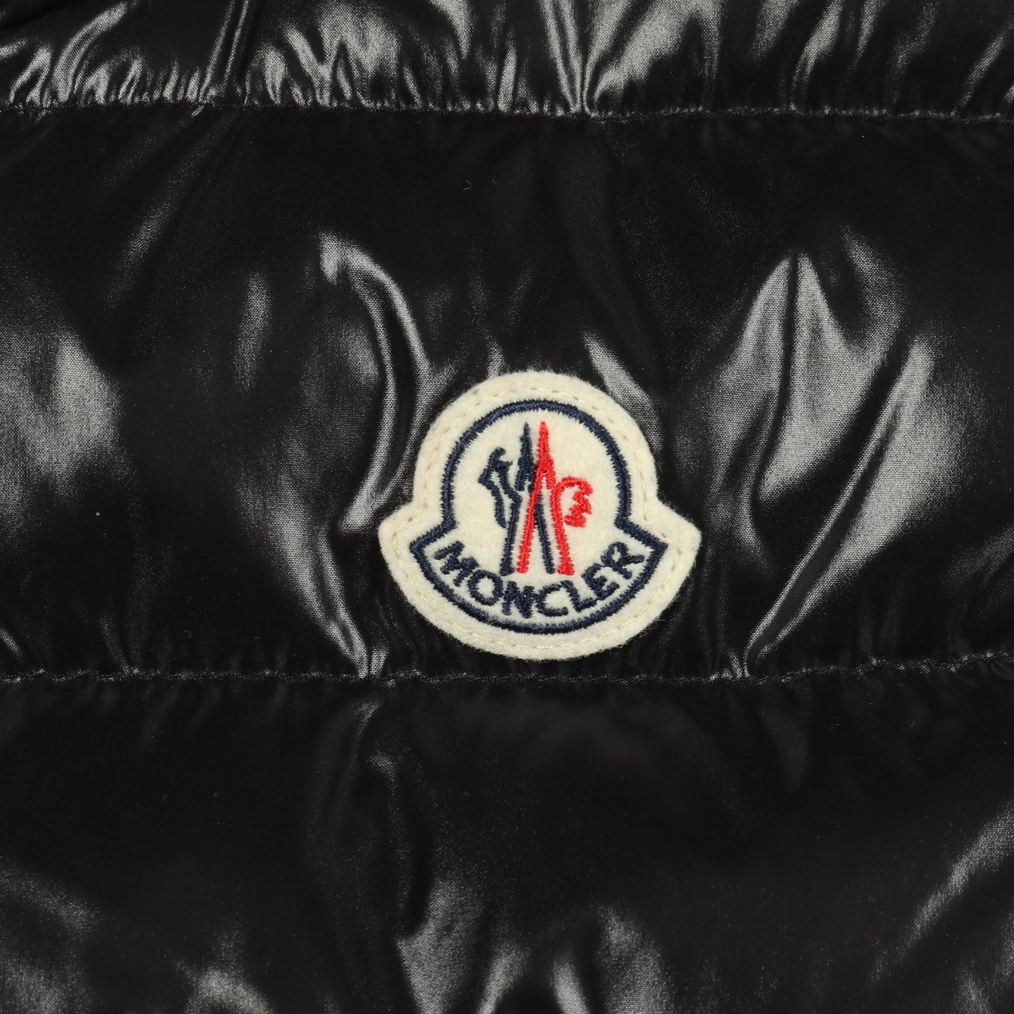 CHANY ダウンベスト ナイロン ブラック モンクレール アウター MONCLER