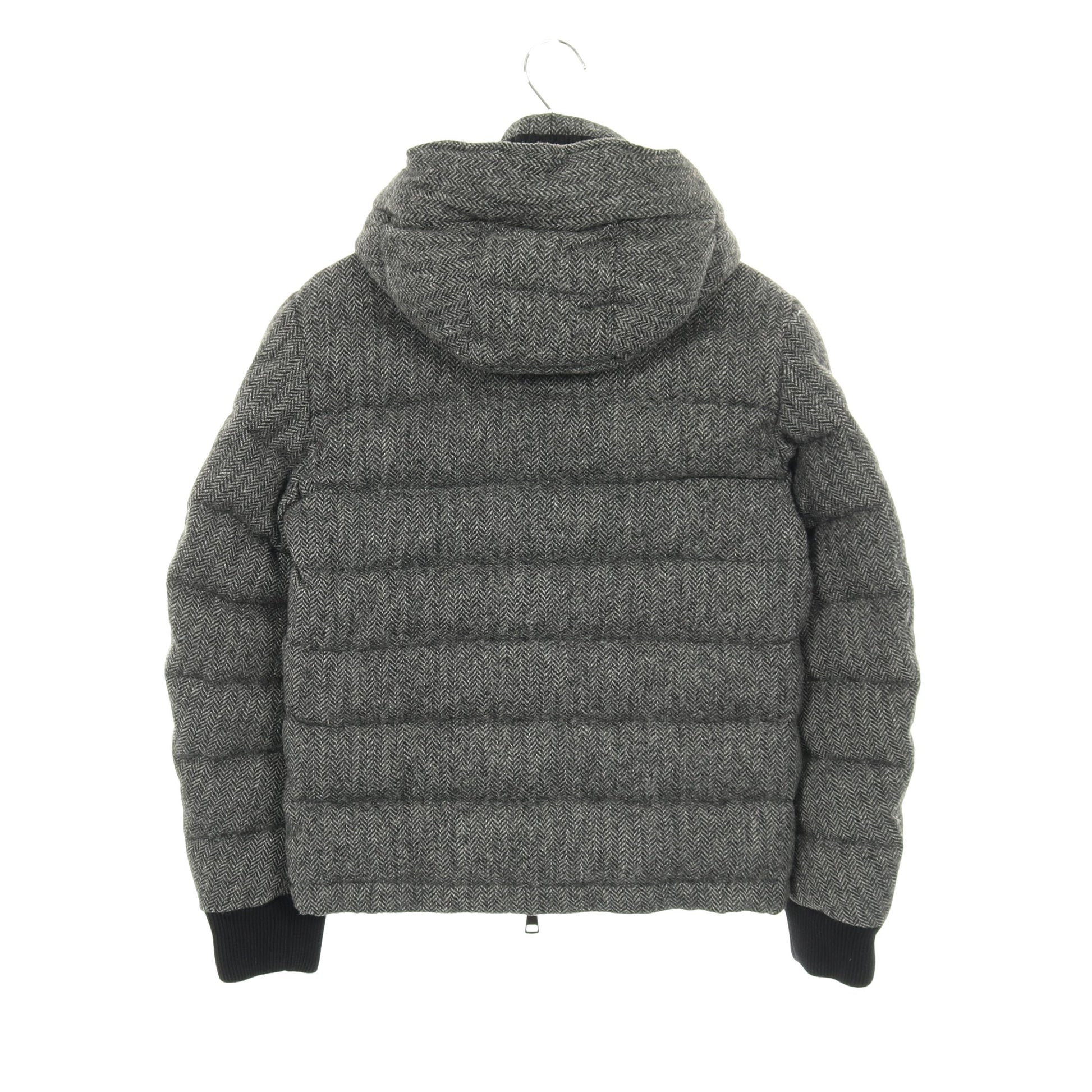 MONCLER(モンクレール) / GUYENNE/ウールヘリンボーン切替ダウンジャケット/1/ウール/GRY/320914197885 |  古着の販売・通販ならセカンドストリート MONCLER モンクレール ヘリンボーン ウール ダウンジャケット