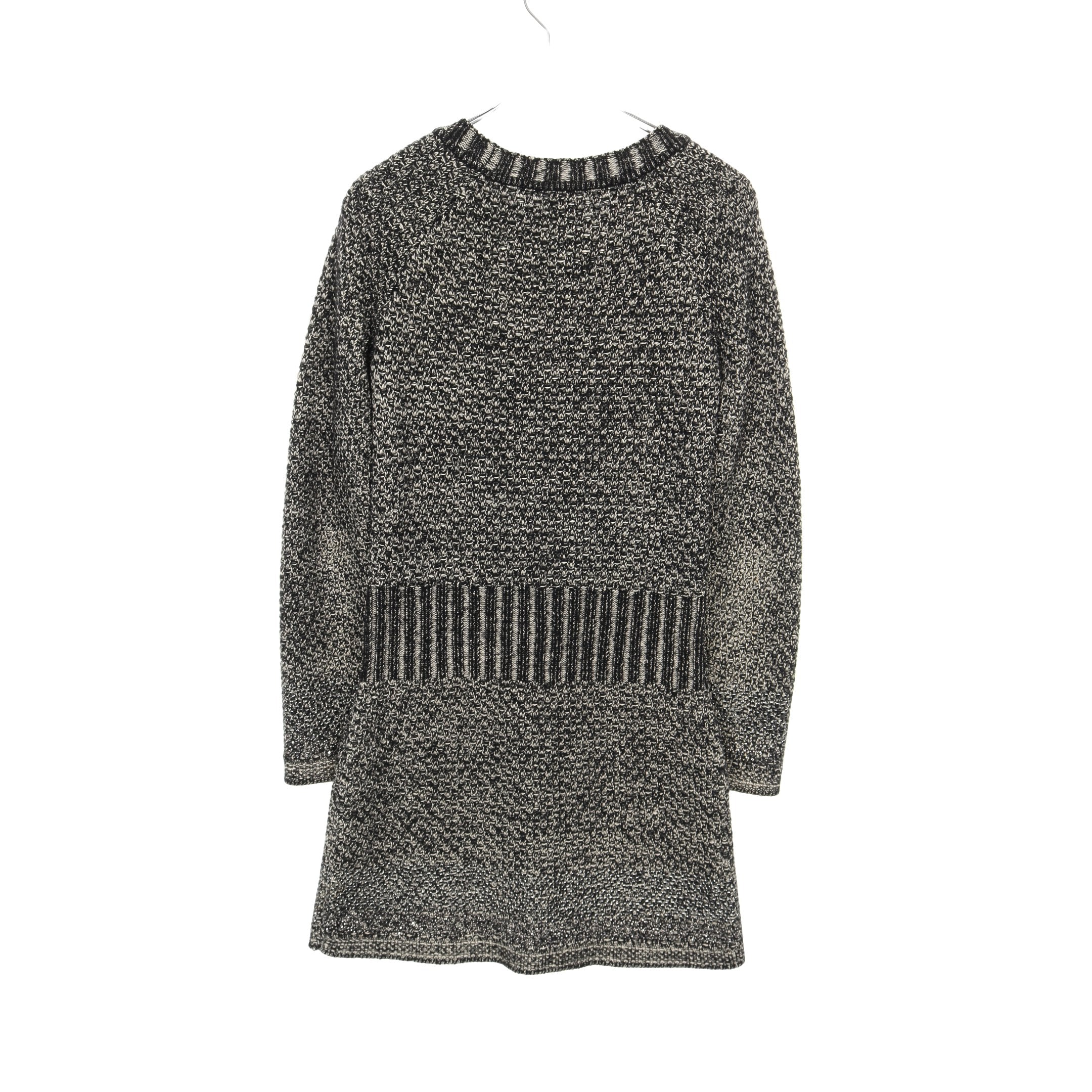 最終SALE シャネル　ニットワンピース　チュニック 楽天市場】[中古] シャネル ワンピース CHANEL アイボリー ゴールド