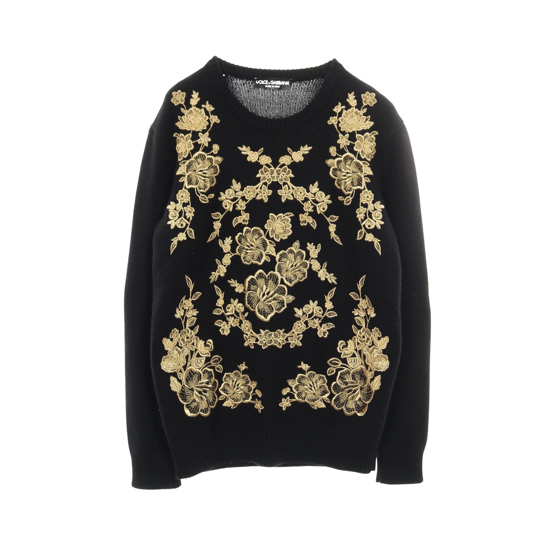 新品タグ付き　DOLCE&GABBANA　デカロゴ刺繍　ニットベスト　M 新品タグ付き DOLCE&GABBANA デカロゴ刺繍 ニットベスト M 【公式通販】