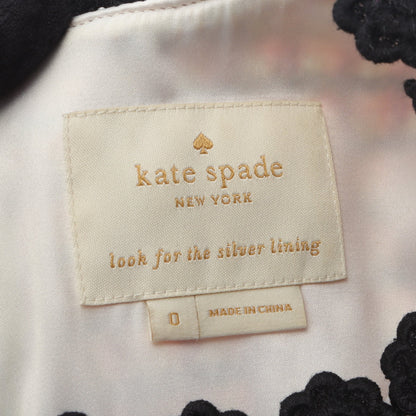 フラワーモチーフ ツイード ワンピース ノースリーブ コットン ピンク マルチカラー ケイトスペード ワンピース kate spade