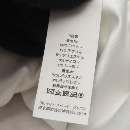 フラワーモチーフ ツイード ワンピース ノースリーブ コットン ピンク マルチカラー ケイトスペード ワンピース kate spade