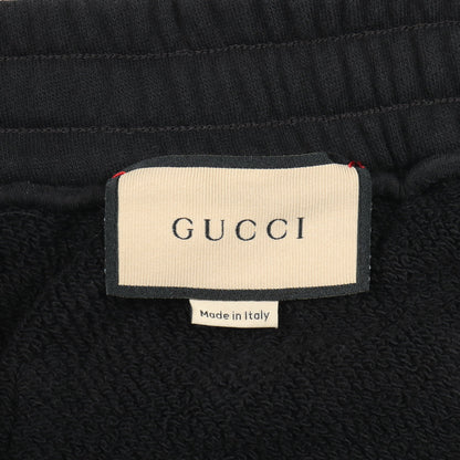 SIDE STRIPE ジョガーパンツ スウェットパンツ ロゴ刺繍 コットン ブラック グッチ ボトムス GUCCI
