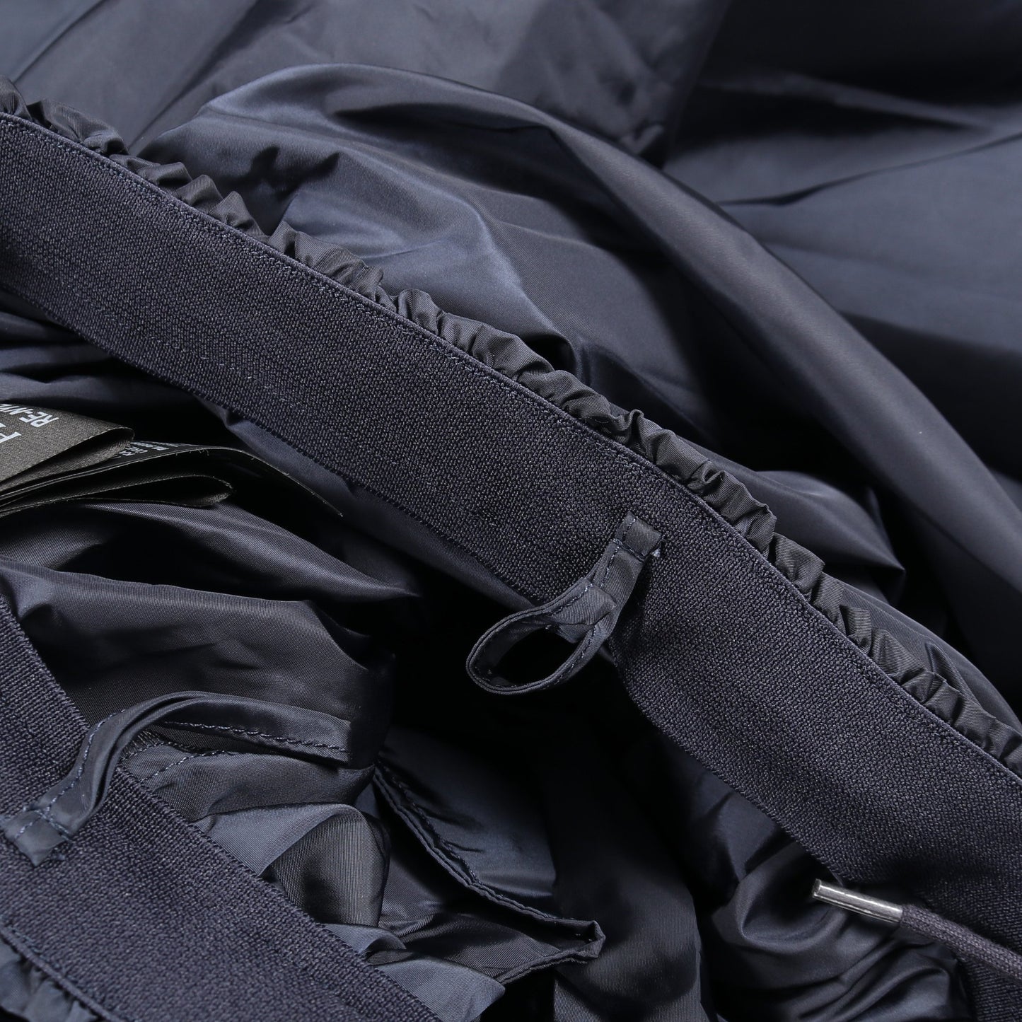 Re-Nylon ジップアップ スカート ナイロン ネイビー プラダ ボトムス PRADA
