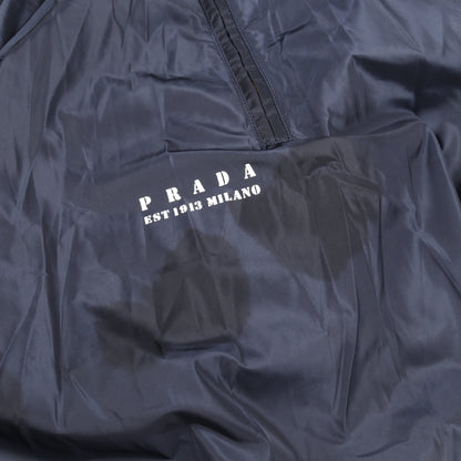 Re-Nylon ジップアップ スカート ナイロン ネイビー プラダ ボトムス PRADA