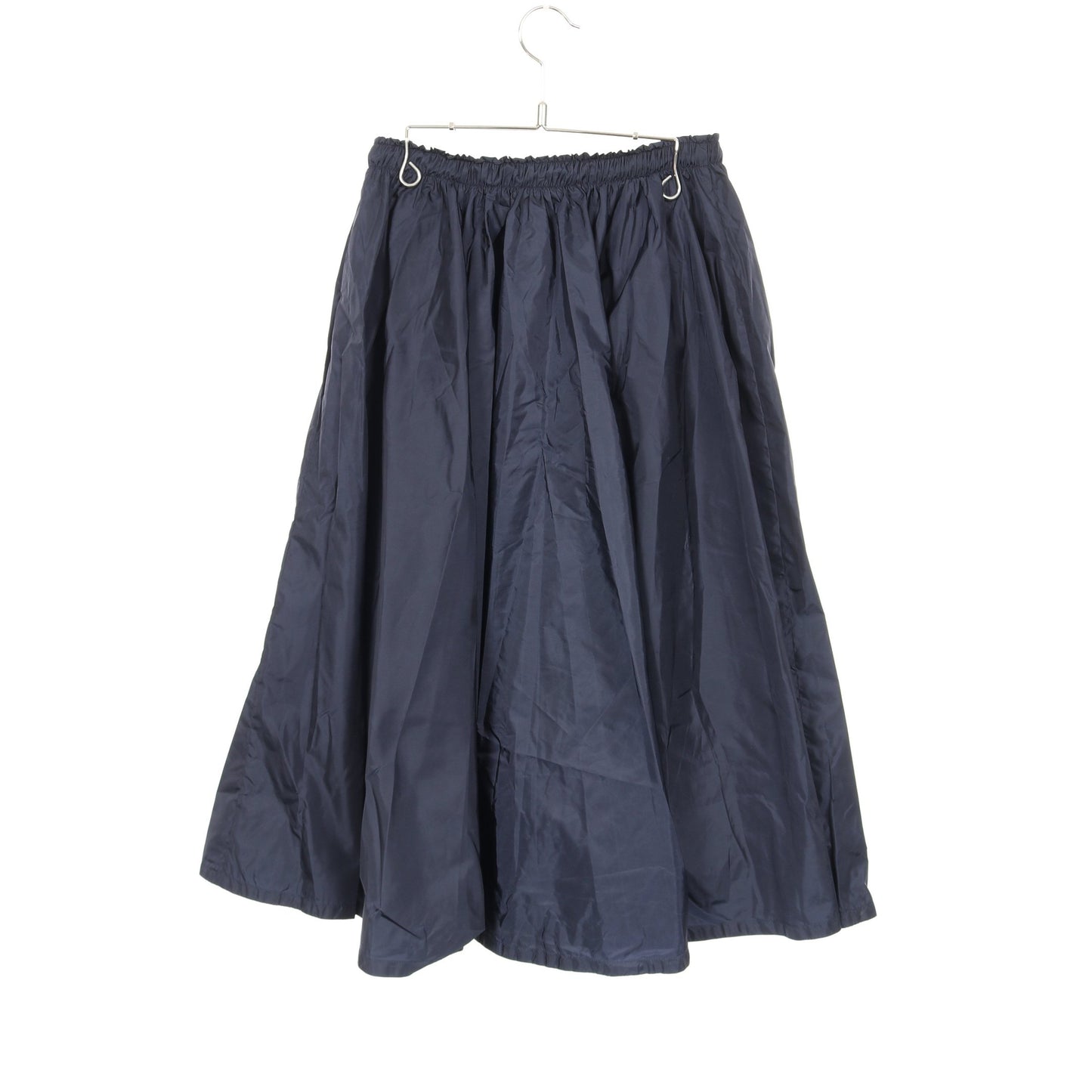 Re-Nylon ジップアップ スカート ナイロン ネイビー プラダ ボトムス PRADA