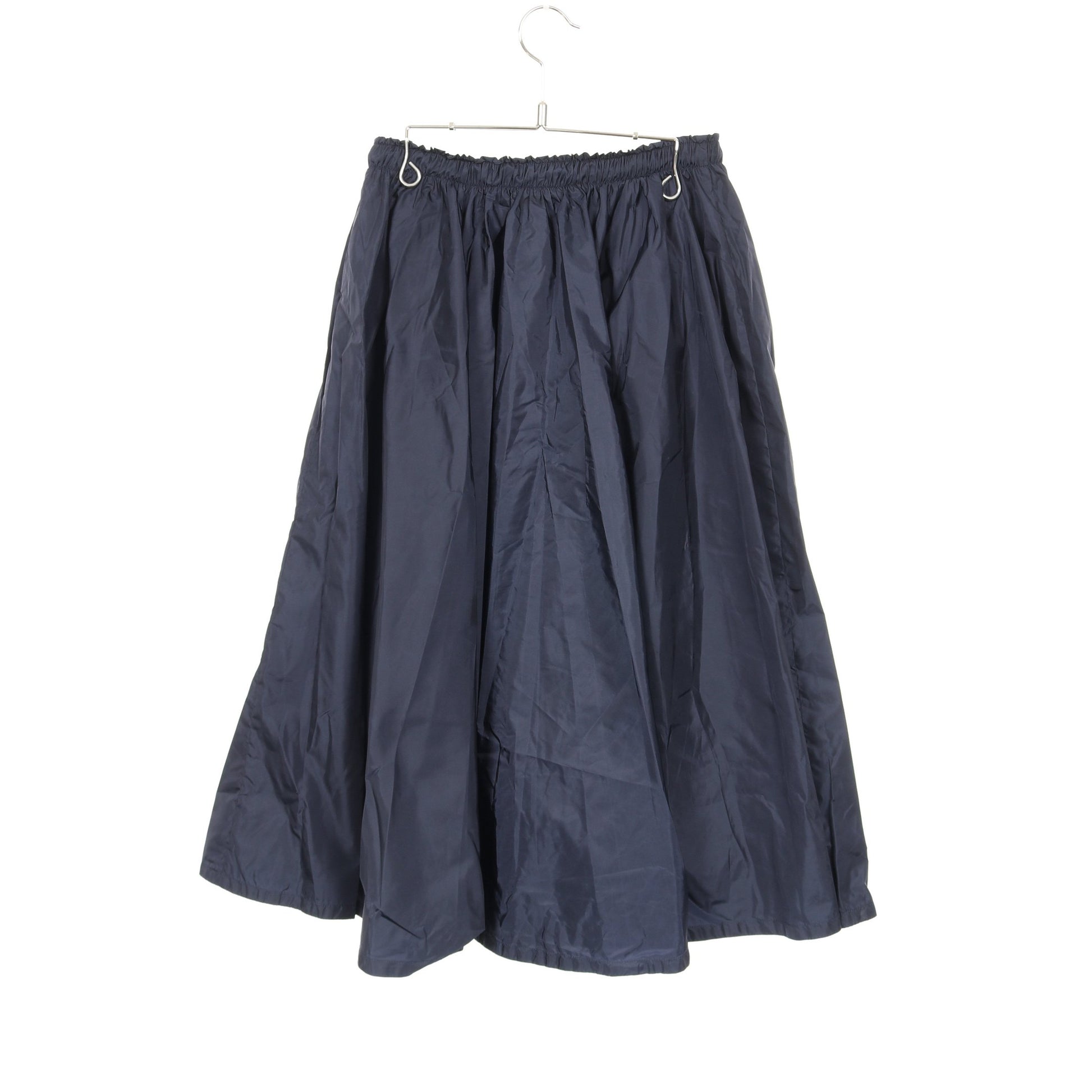 Re-Nylon ジップアップ スカート ナイロン ネイビー プラダ ボトムス PRADA