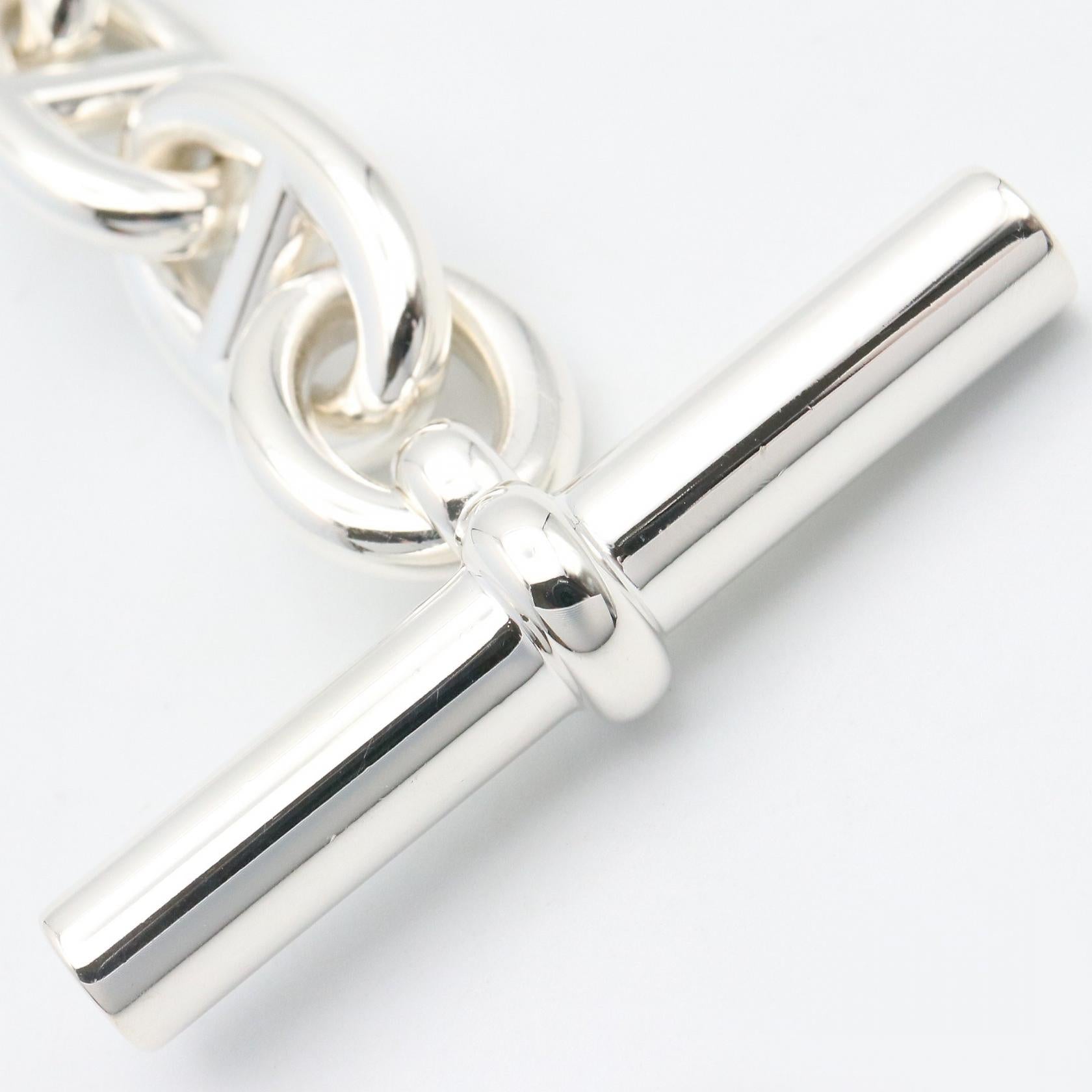 シェーヌダンクルTGM 11コマ ブレスレット ブレスレット SV925 シルバー エルメス アクセサリー HERMES