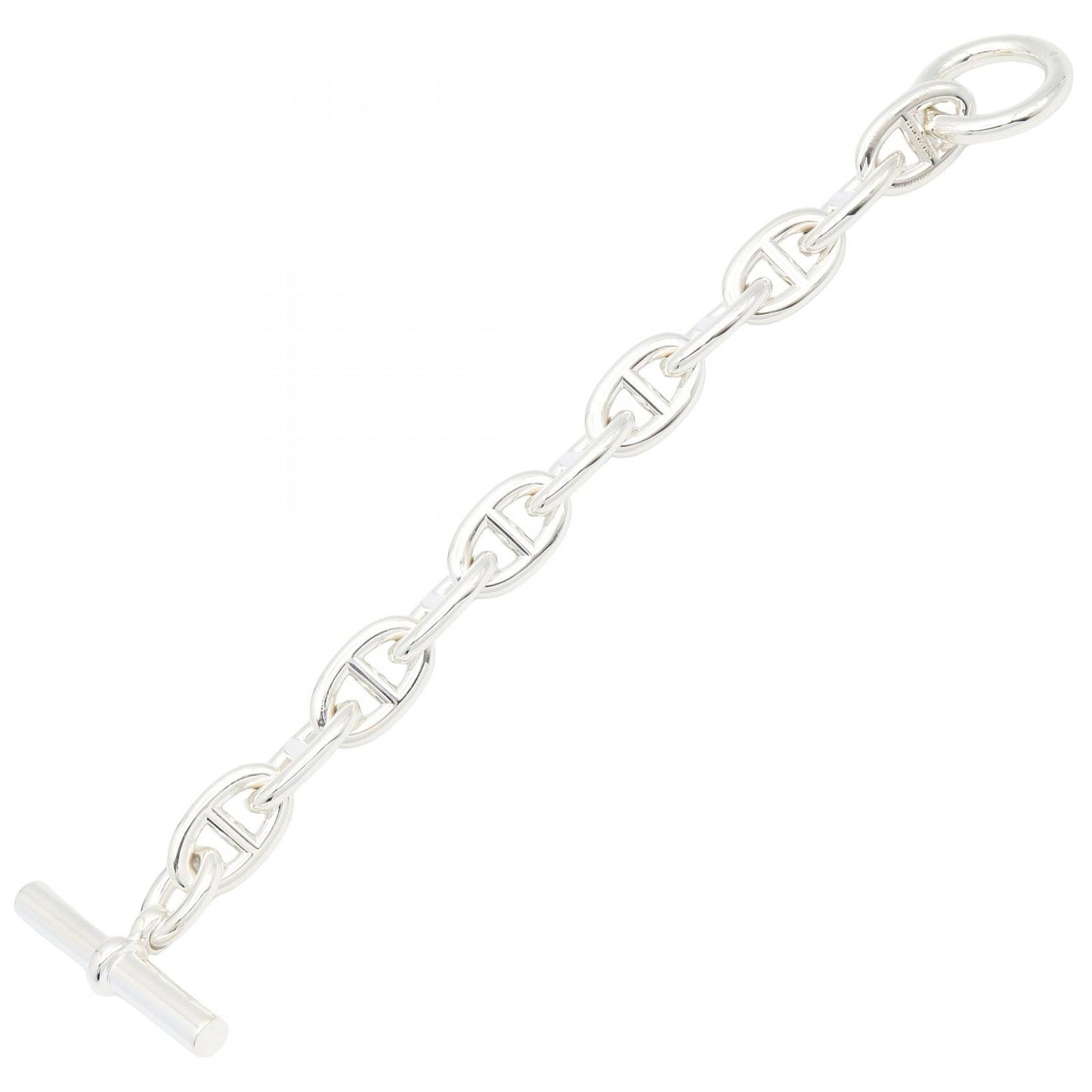 シェーヌダンクルTGM 11コマ ブレスレット ブレスレット SV925 シルバー エルメス アクセサリー HERMES