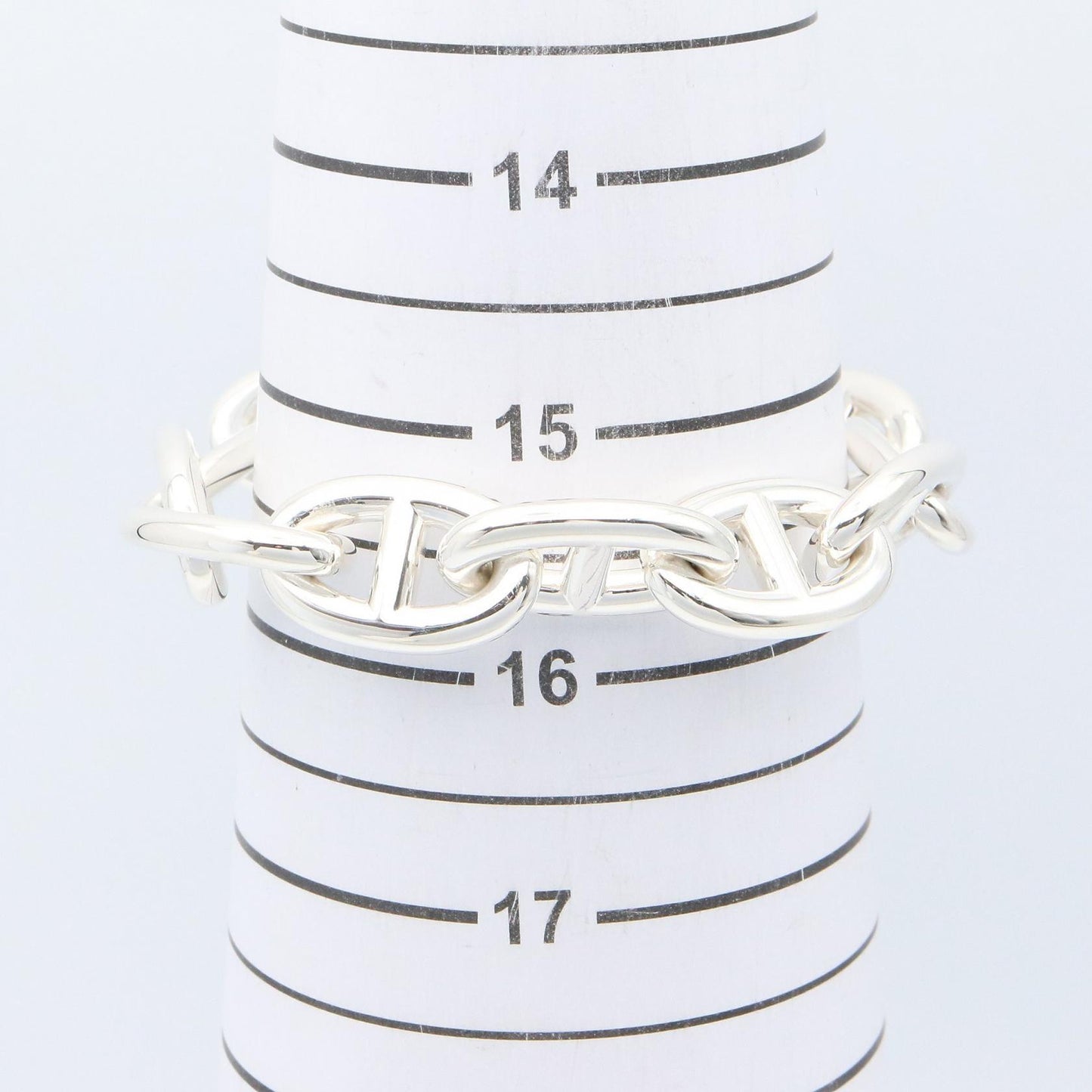 シェーヌダンクルTGM 11コマ ブレスレット ブレスレット SV925 シルバー エルメス アクセサリー HERMES