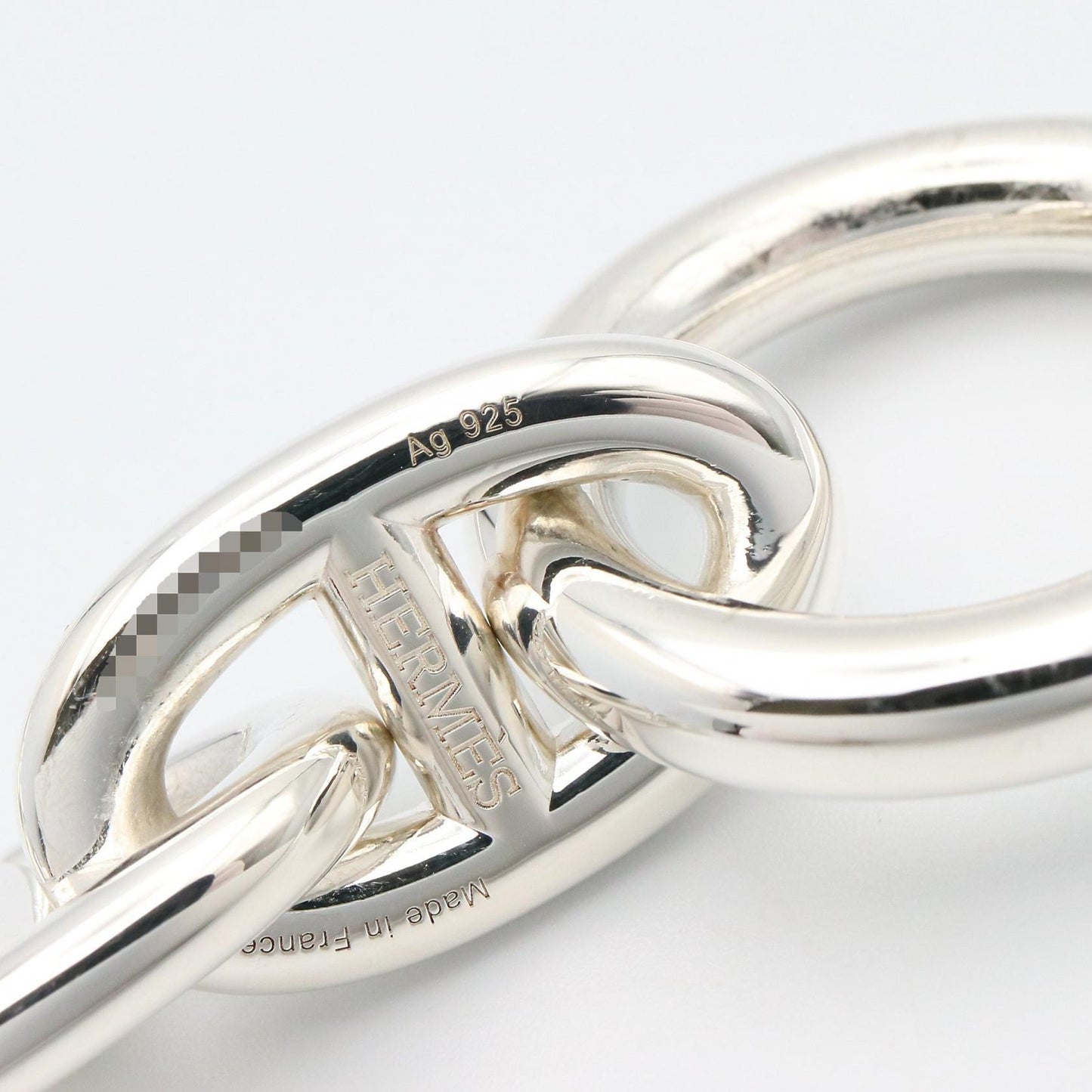 シェーヌダンクルTGM 11コマ ブレスレット ブレスレット SV925 シルバー エルメス アクセサリー HERMES