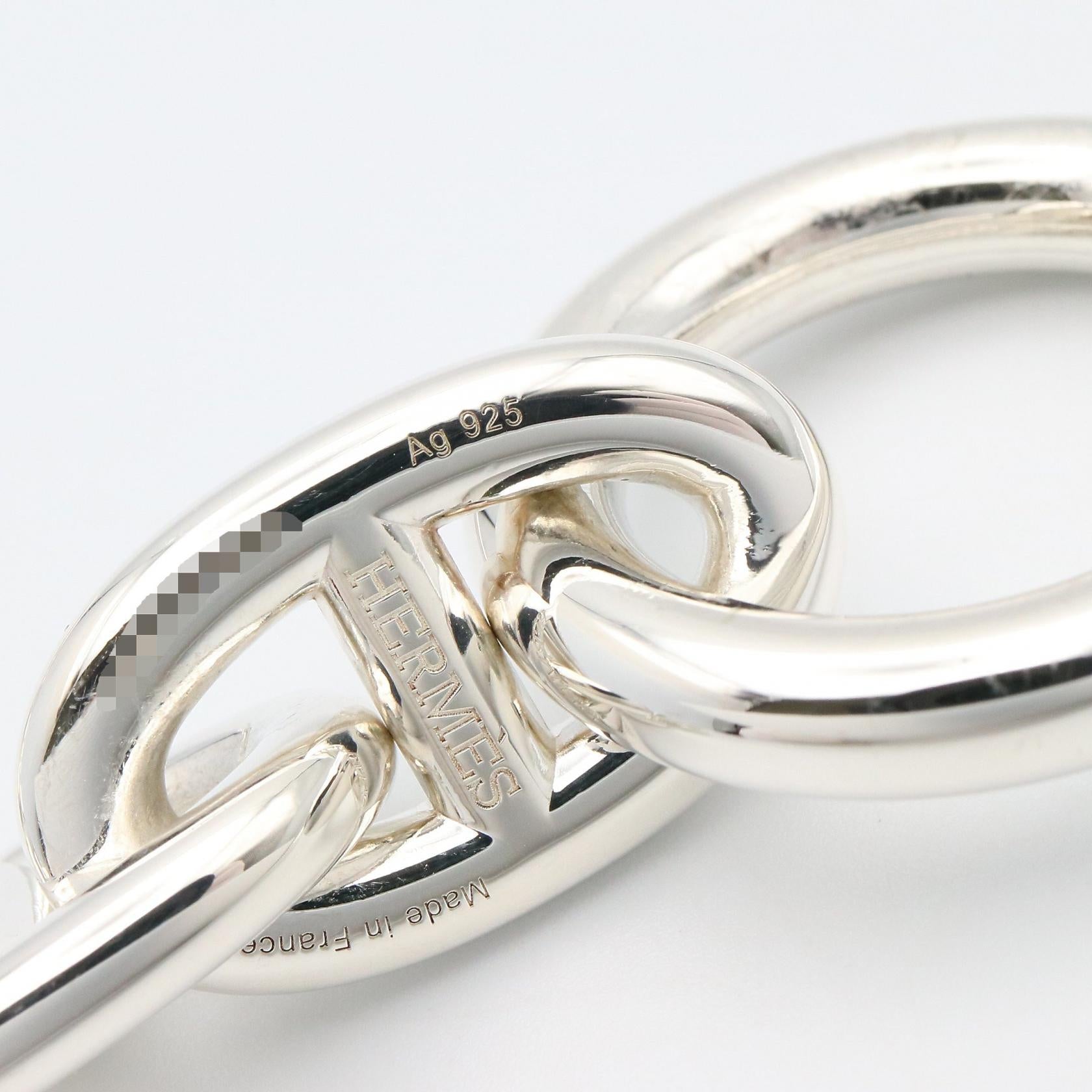 シェーヌダンクルTGM 11コマ ブレスレット ブレスレット SV925 シルバー エルメス アクセサリー HERMES