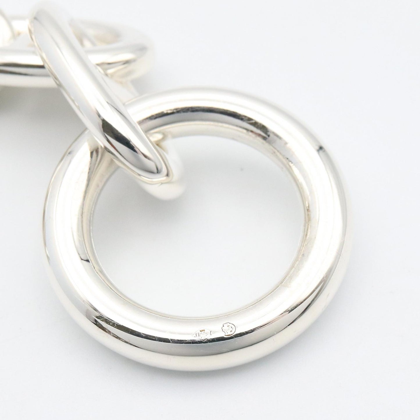 シェーヌダンクルTGM 11コマ ブレスレット ブレスレット SV925 シルバー エルメス アクセサリー HERMES