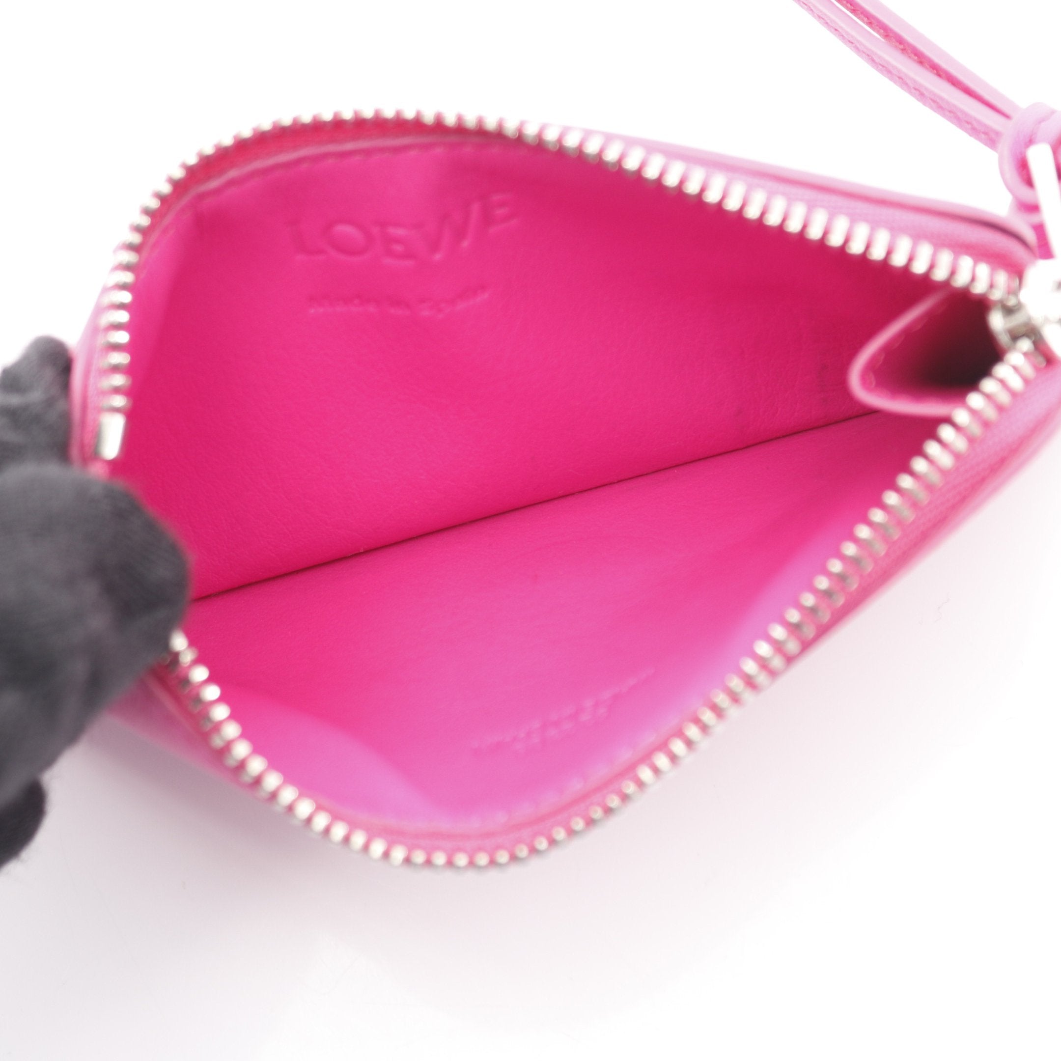 フラグメントケース コインケース カードケース エンボスロゴ レザー