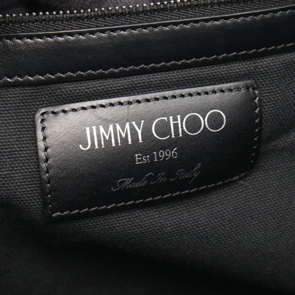 PIMLICO S ショルダーバッグ トートバッグ レザー ダークグリーン スタースタッズ ジミーチュウ バッグ JIMMY CHOO