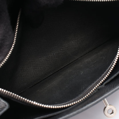 ケリートゥーゴー ショルダーウォレット ヴォーエプソン ブラック シルバー金具 U刻印 エルメス バッグ HERMES