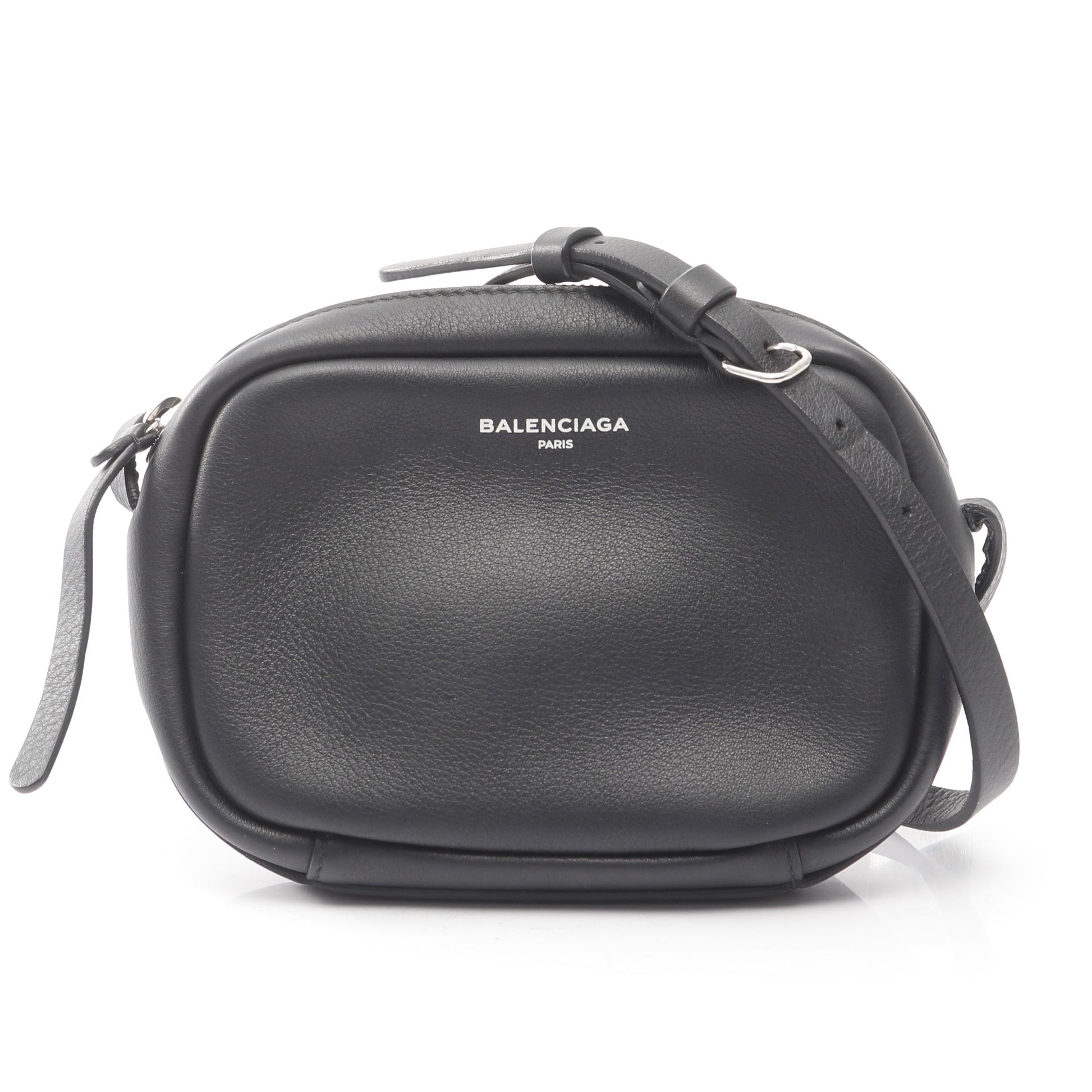 EVERYDAY CAMERA BAG XS エブリデイ カメラバッグ ショルダーバッグ レザー ブラック バレンシアガ バッグ BALENCIAGA