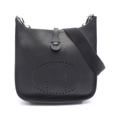 エヴリン 2 ドゥ PM ショルダーバッグ トリヨンクレマンス ブラック シルバー金具 エルメス バッグ HERMES