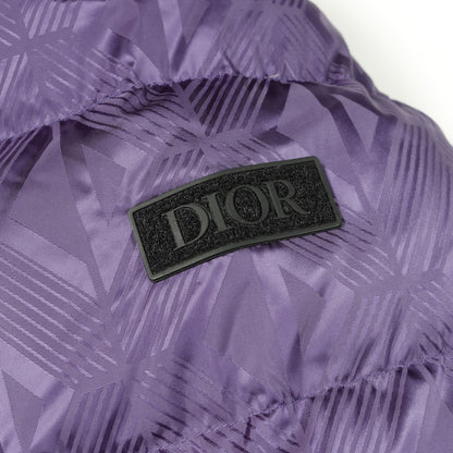 CDダイヤモンド ダウンジャケット ナイロン パープル ディオール アウター DIOR