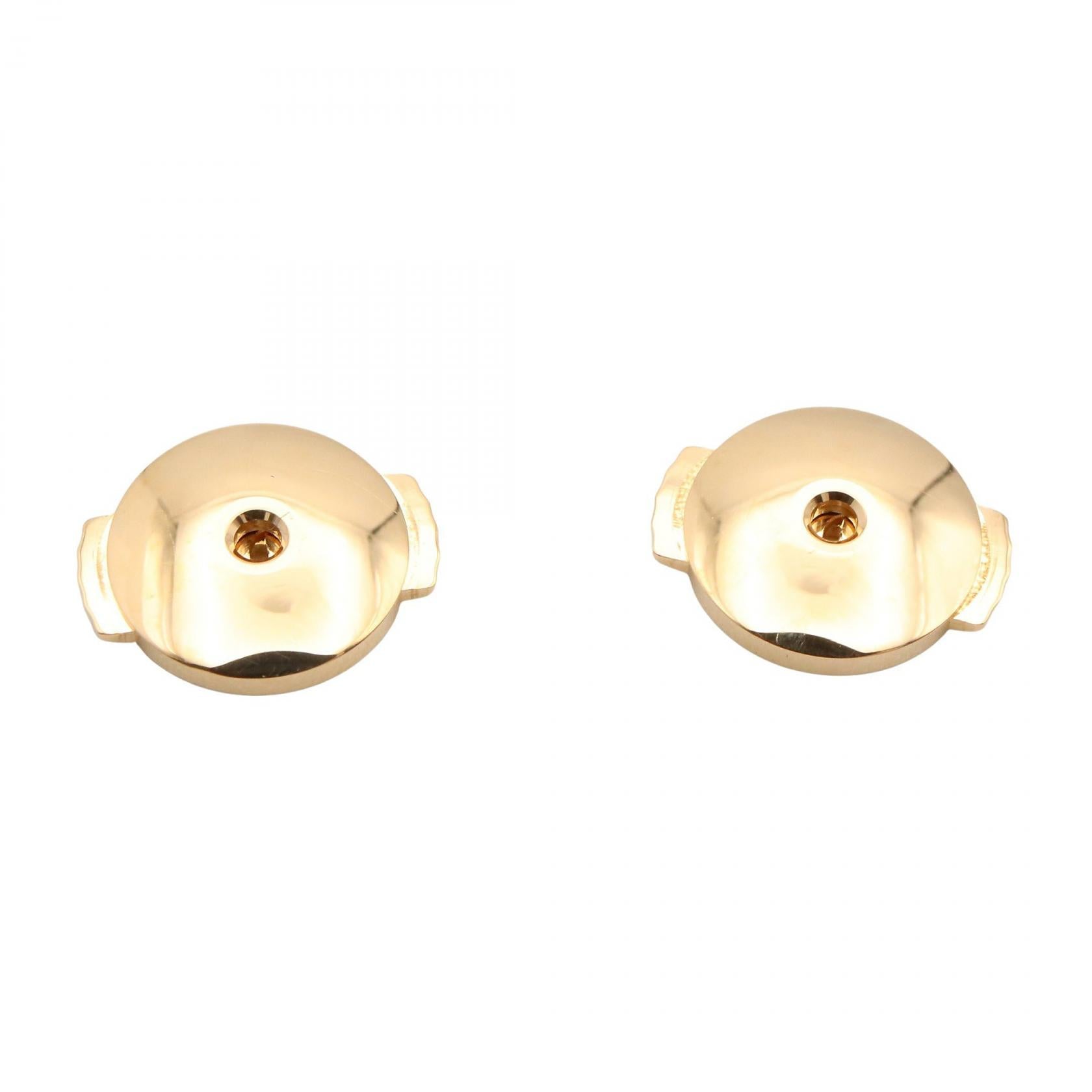 スウィートアルハンブラ ピアス オニキス ピアス K18YG オニキス