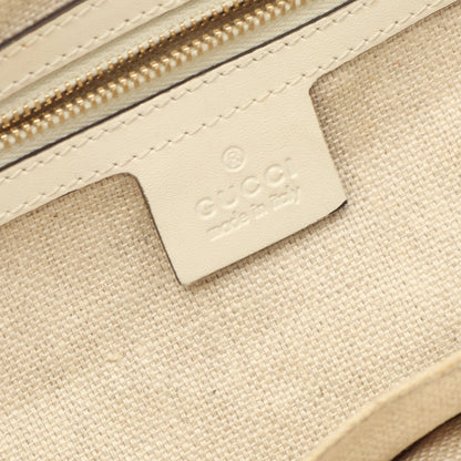 グッチクラフト ショルダーバッグ トートバッグ キャンバス レザー ベージュ グッチ バッグ GUCCI
