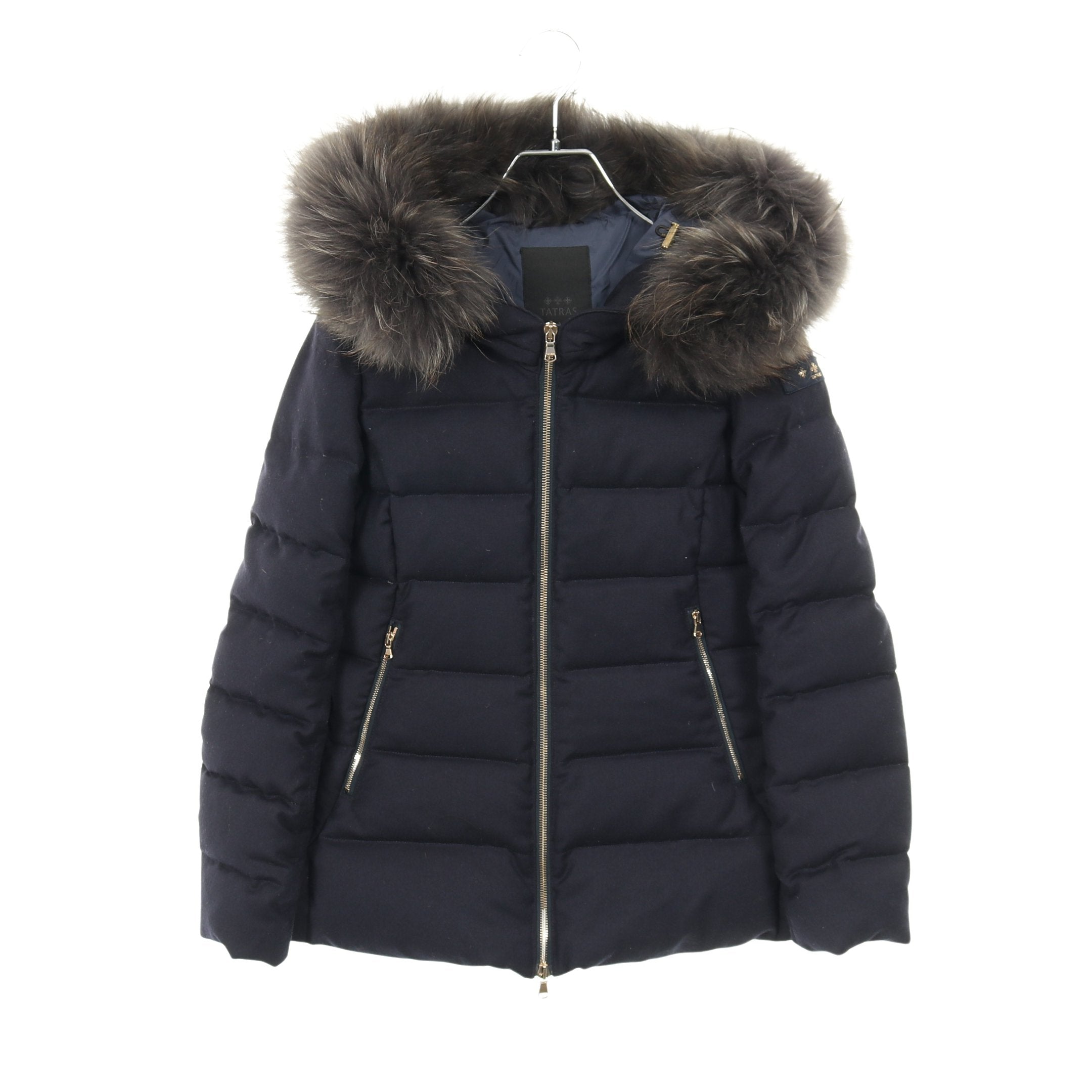 YuuFukuhara様【専用】TATRASBLEGGIO異素材ダウ【ネイビー】 ダウンジャケット ウール ネイビー フード付き タトラス – RECLO